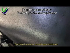 Geomenbrane mit Textur