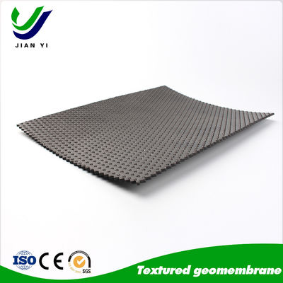 6m-8m breit UV-beständig Hochreibungs-HDPE-textured Geomembran Liner für Steigungen und Anti-Seepage-Projekte