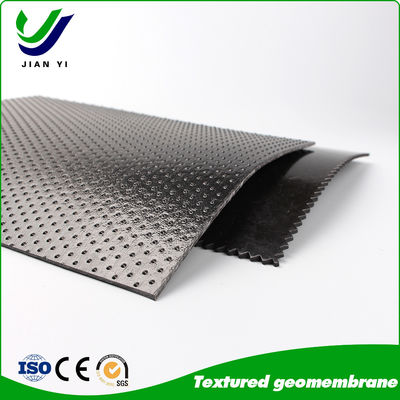 6m-8m breit UV-beständig Hochreibungs-HDPE-textured Geomembran Liner für Steigungen und Anti-Seepage-Projekte