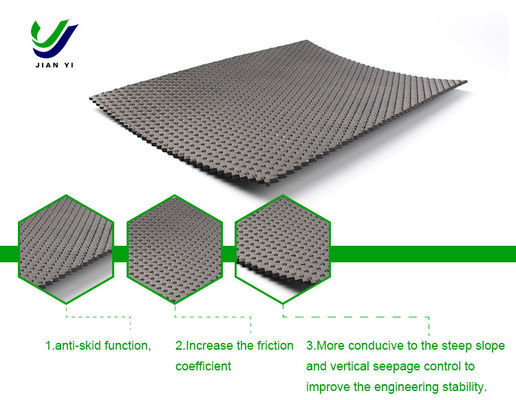 Geomembran mit HDPE-Textur, angepasst für Teichverkleidungen