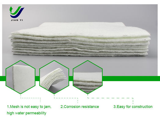 Geotextil aus nicht gewebten Stapelfasern Leichtgewicht für die Filtration