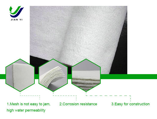 Geofabric Roll aus Staple Fiber 100-800 g/m2 für Autobahn und Eisenbahn