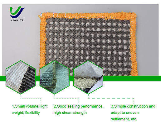 Natriumbentonit Geosynthetische Tonfolie für Wasserpflege und Garten