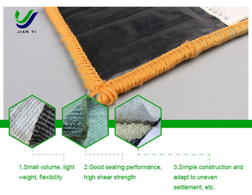 Natriumbentonit-Liner mit 4 - 6 m Breite für die Gartenlandschaft