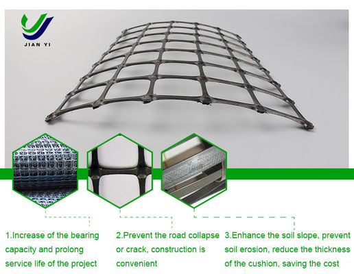 UV-beständiges Biaksial-Polypropylen-Geogrid für Tunnelkanal