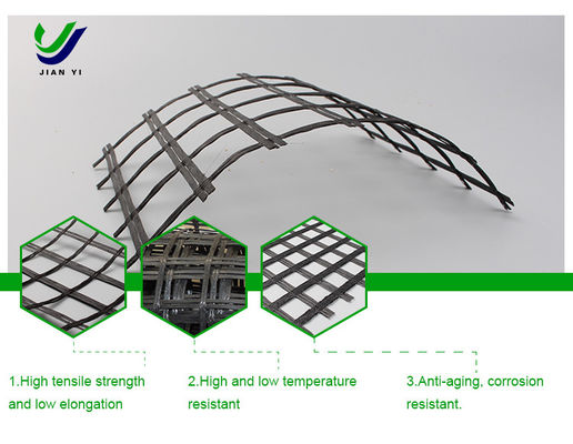 Geogrid aus Glasfasern für die Erosionskontrolle an die Verstärkte Weichbodenbasis