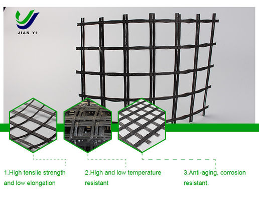 Gründung Stärkung des Glasfaser-Geogrid für Eisenbahngeschäfte