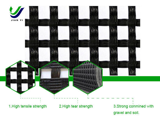 Leichtes Gewicht, gutes Drainagematerial, leichtes Geo-Gitter aus gestricktem Polyester