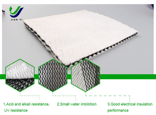 Drei-Dimension Composite Geonet 200g/m2 für Abwasser- und Schutzsystem