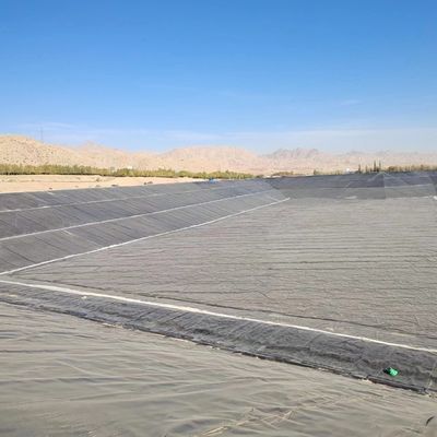 Exzellente chemische Beständigkeit HDPE-Geomembran für eine wirksame Leckage-Kontrolle in Umwelttechnik-Anwendungen