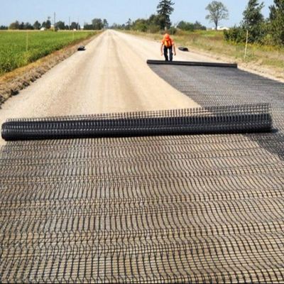 Schutz von Pisten und Straßenbau Biaksial-Plastik-Geogrid für große Flughäfen und Parkplätze