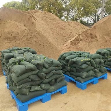 Umweltschonende Sandschutzbeutel UV-beständig, wiederverwendbar, für maximale Sedimentbindung ausgelegt 30*70cm/25*70/40*60 Weiß