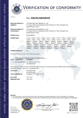 Überlegene chemische Beständigkeit Geomembran gegen Aussickerung für Schwermetall-Einlagerungen