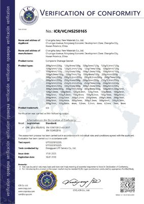 Drei-Dimension Composite Geonet 200g/m2 für Abwasser- und Schutzsystem