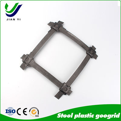 Schwarze Stahl-Kunststoff-Geogrid-Stärke-Verstärkung mit hoher Tragfähigkeit