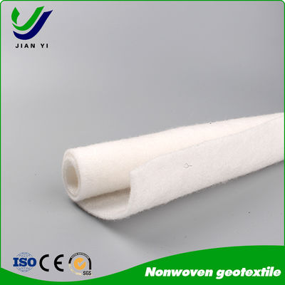 100% Polyester Filament Geotextilfasern aus nicht gewebten Stoffen für Schwerlastprojekte in Weiß und Grün