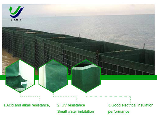 Polyester/Polypropylenfaser Ökobeutel Geotextilbeutel für Erosionsbekämpfung