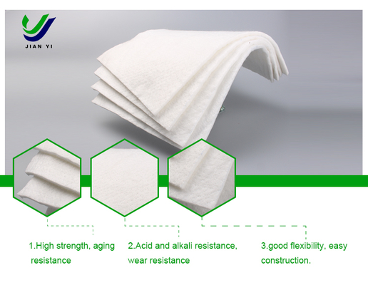 Langfaser-Vliesstoff Geotextil Hochfestigkeit Trennung • Überlegene Filtration • Konstruierte Haltbarkeit