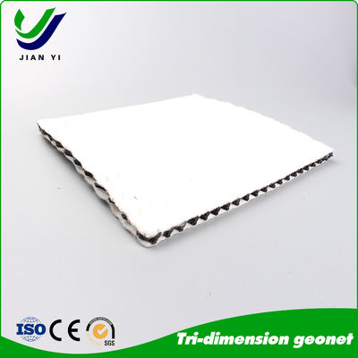 Lightweight and Thin Three-Dimensional Composite Drainage Net with Excellent Chemical and UV Resistance