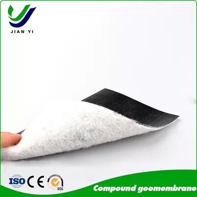 0.2 mm-1,0 mm dicke HDPE-Geokomposit-Membran mit 1G1M & 2G1M-Konfigurationen für Projekte gegen Aussickern
