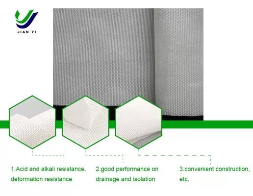 Korrosions- und Witterungsbeständiges Geotextilfiltergewebe für die technische Filtration