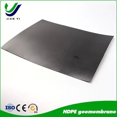 Lebensmittelechte HDPE-Geomembran mit UV-Beständigkeit von 70 % und ausgezeichneter Säure- und Alkalibeständigkeit für die Aquakultur