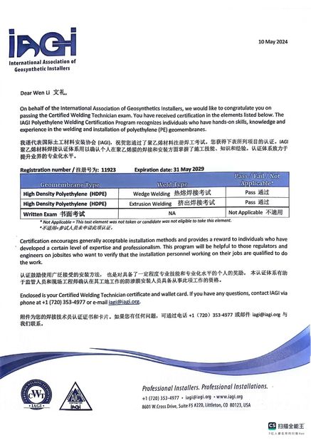 China Changsha Jian-Yi New Material Co., Ltd. zertifizierungen